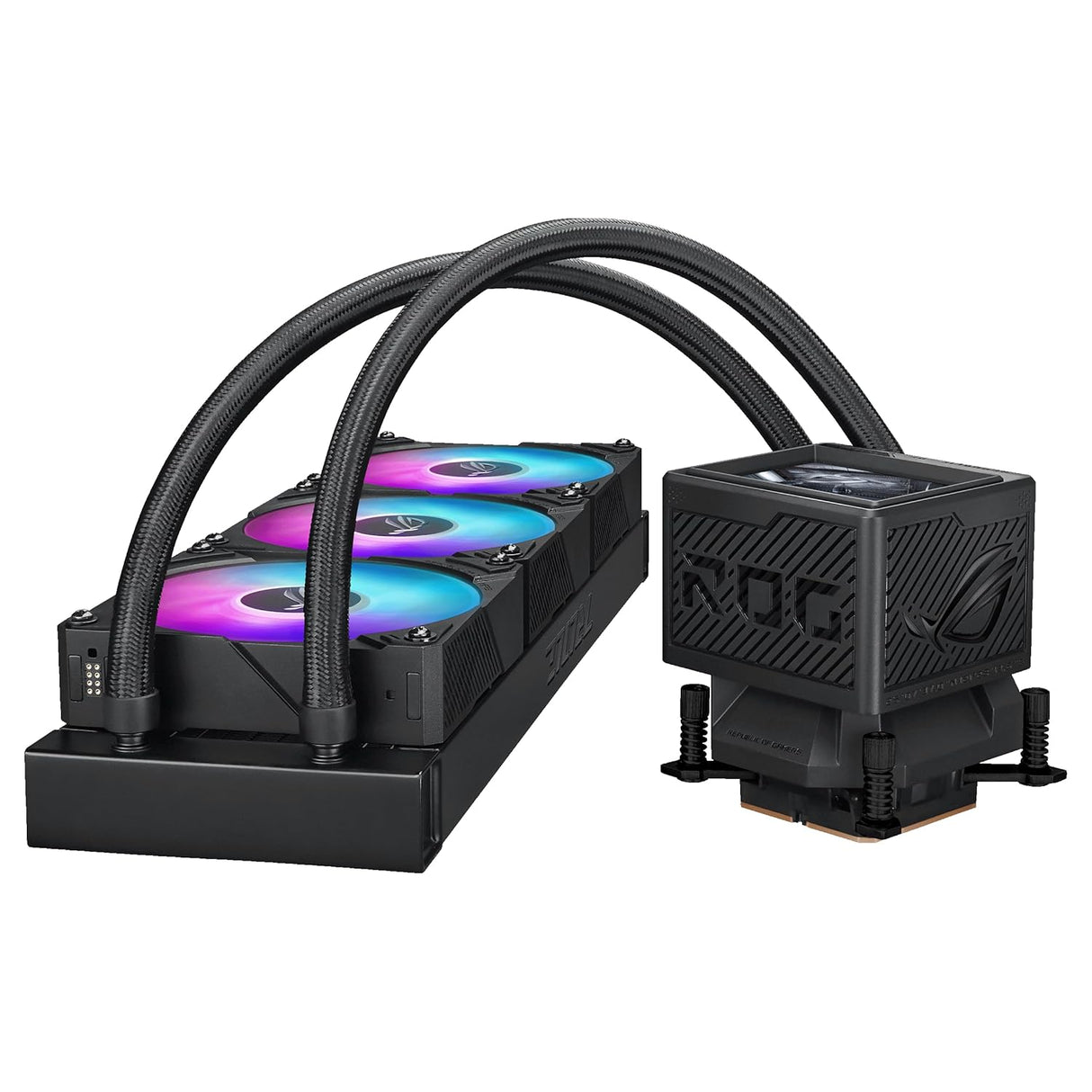 ASUS ROG RYUJIN III 360 ARGB EXTREME AIO CPU liquid cooler AMD, Intel Utra Core all-in-one
