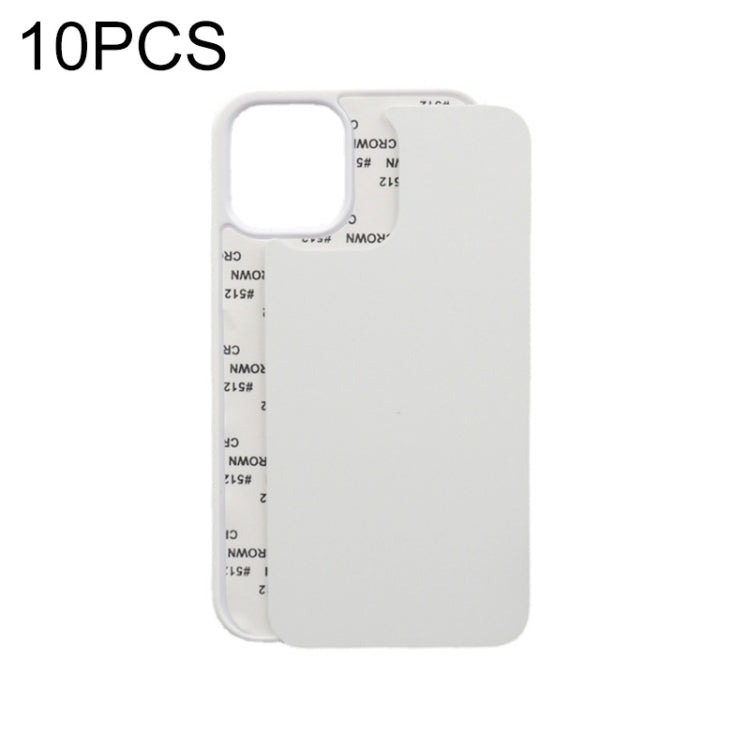 10 PCS 2D Blank Sublimation Phone Case, For iPhone 11 Pro Max, For iPhone X / XS, For iPhone XR, For iPhone XS Max, For iPhone SE 2022 / SE 2020 / 8 / 7, For iPhone 6 & 6s