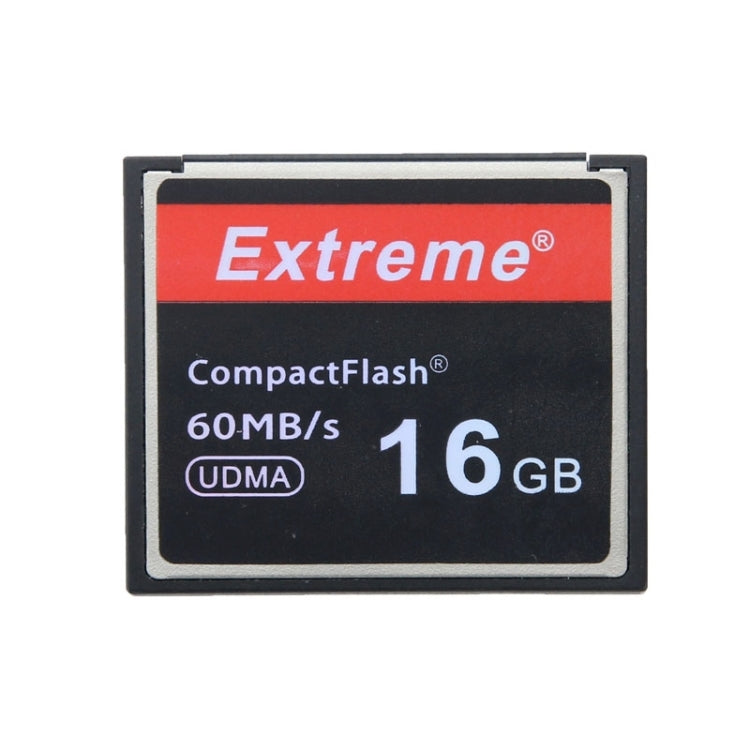16GB Extreme Compact Flash Card, 400X Read Speed, up to 60 MB/S (100% Real Capacity)