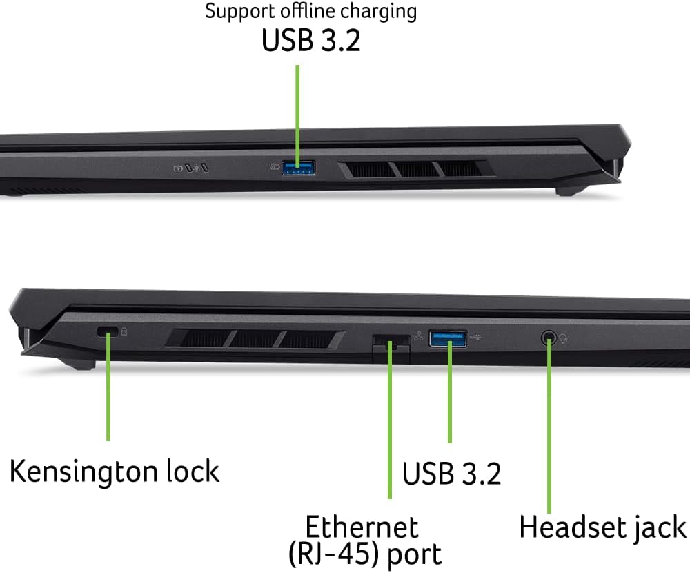 acer Nitro V Gaming Laptop | AMD Ryzen 7 8845HS Octa-Core AI Capable Processor | NVIDIA GeForce RTX 4060