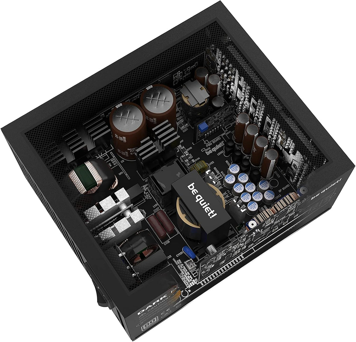 be quiet! Dark Power 13 1000W Quiet Performance Power Supply | 80 Plus Titanium Efficiency | ATX 3.1| PCIe 5 | Modular | BN661