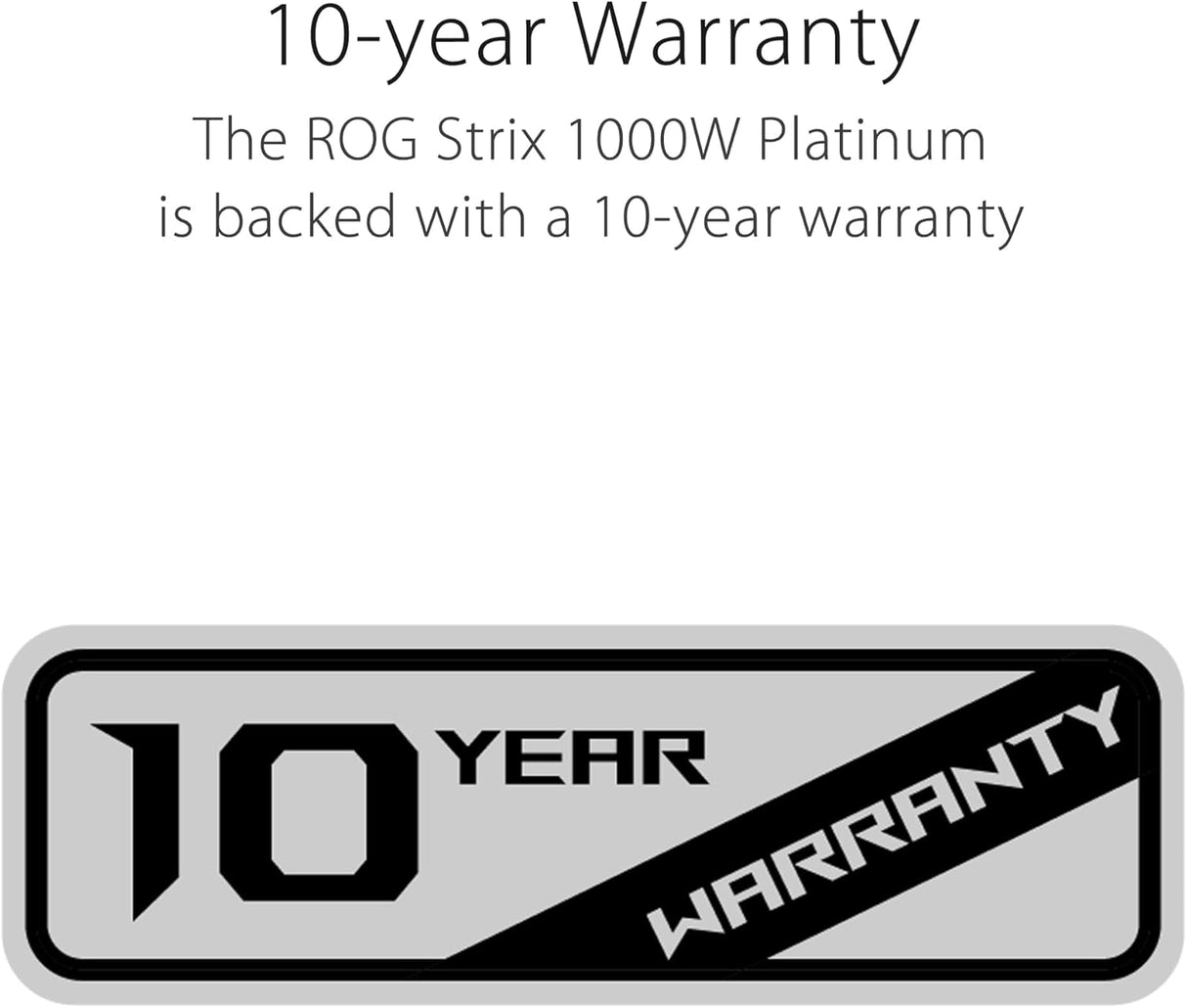 ASUS ROG Strix 1000W Platinum (Fully Modular Power Supply, 80 Plus Platinum Certified, ATX 3.1