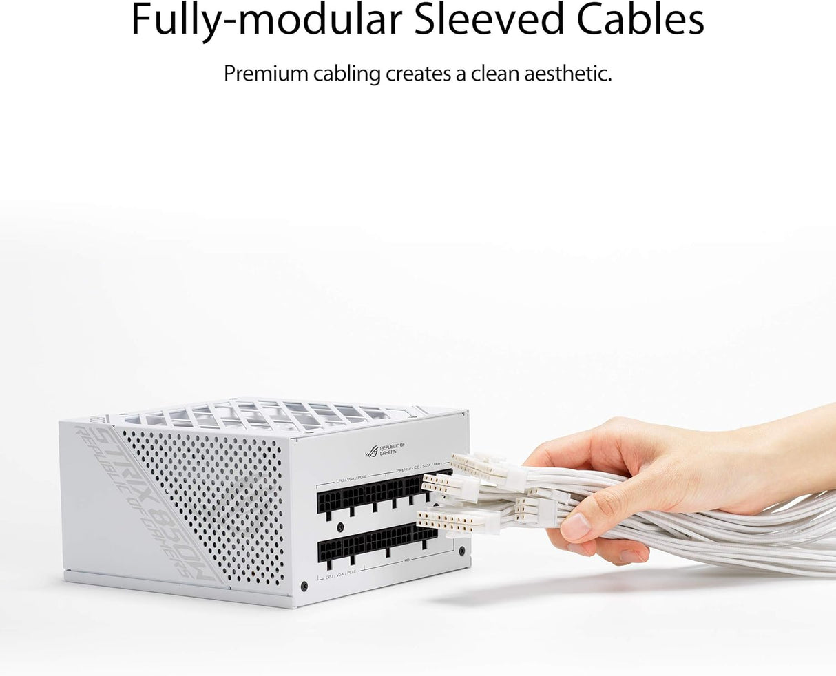 ASUS ROG Strix 1000W Platinum (Fully Modular Power Supply, 80 Plus Platinum Certified, ATX 3.1