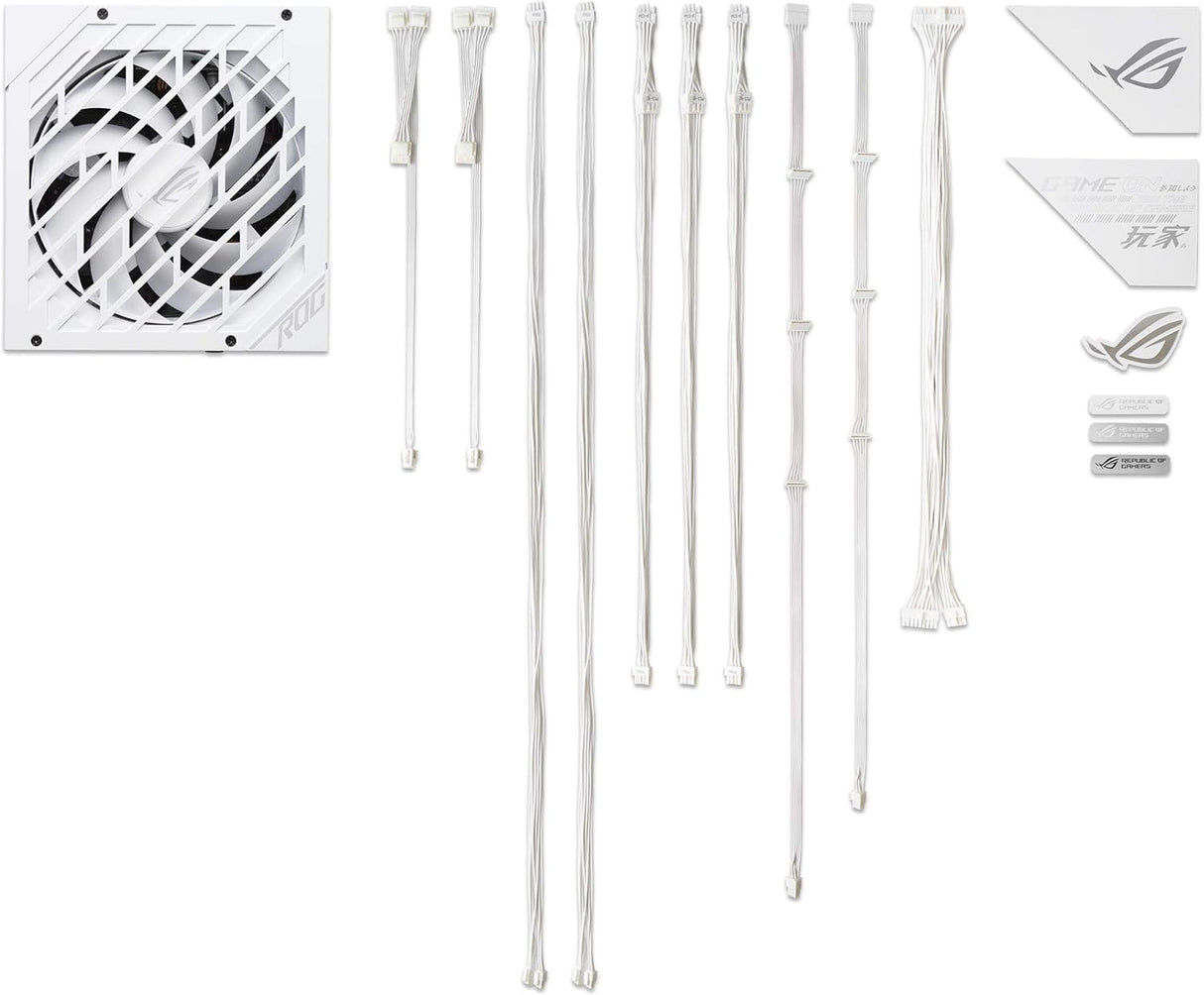 ASUS ROG Strix 1000W Platinum (Fully Modular Power Supply, 80 Plus Platinum Certified, ATX 3.1