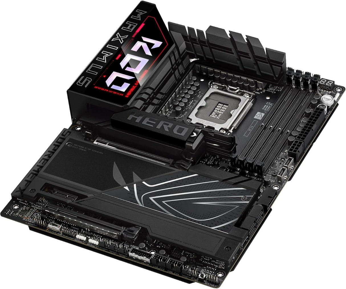 ASUS ROG Maximus Z890 Hero Intel Z890 LGA 1851 ATX Motherboard, Advanced AI PC-Ready, 22+2+1+2 Stages, DDR5, WiFi 7, 3X PCIe® 5.0