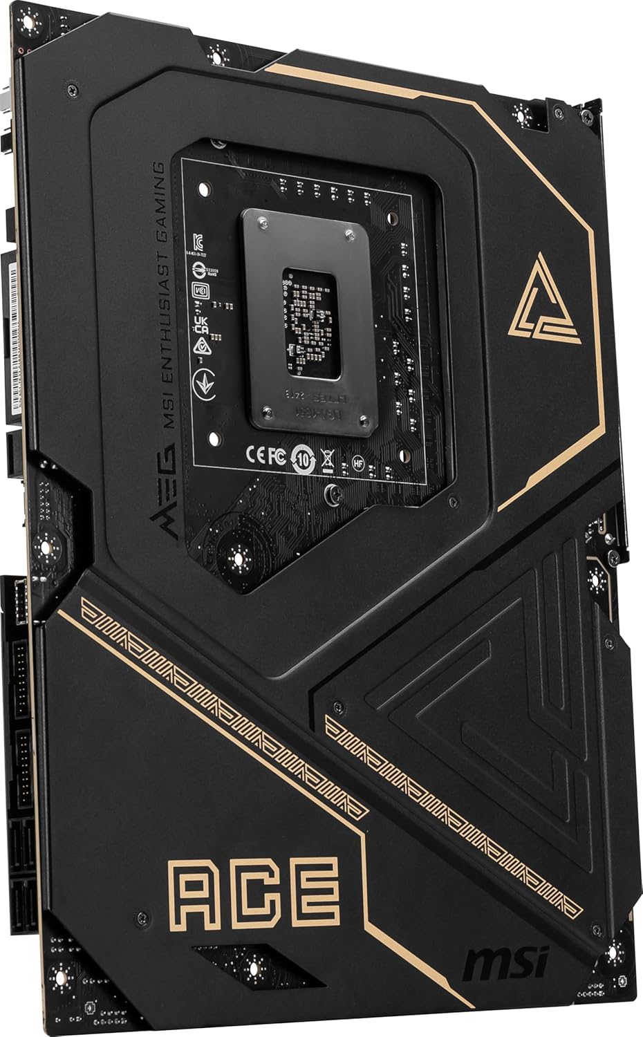 MSI MEG Z890 ACE Gaming Motherboard Intel Processors, LGA 1851, DDR5, PCIe 5.-Support Core Ultra Series 2