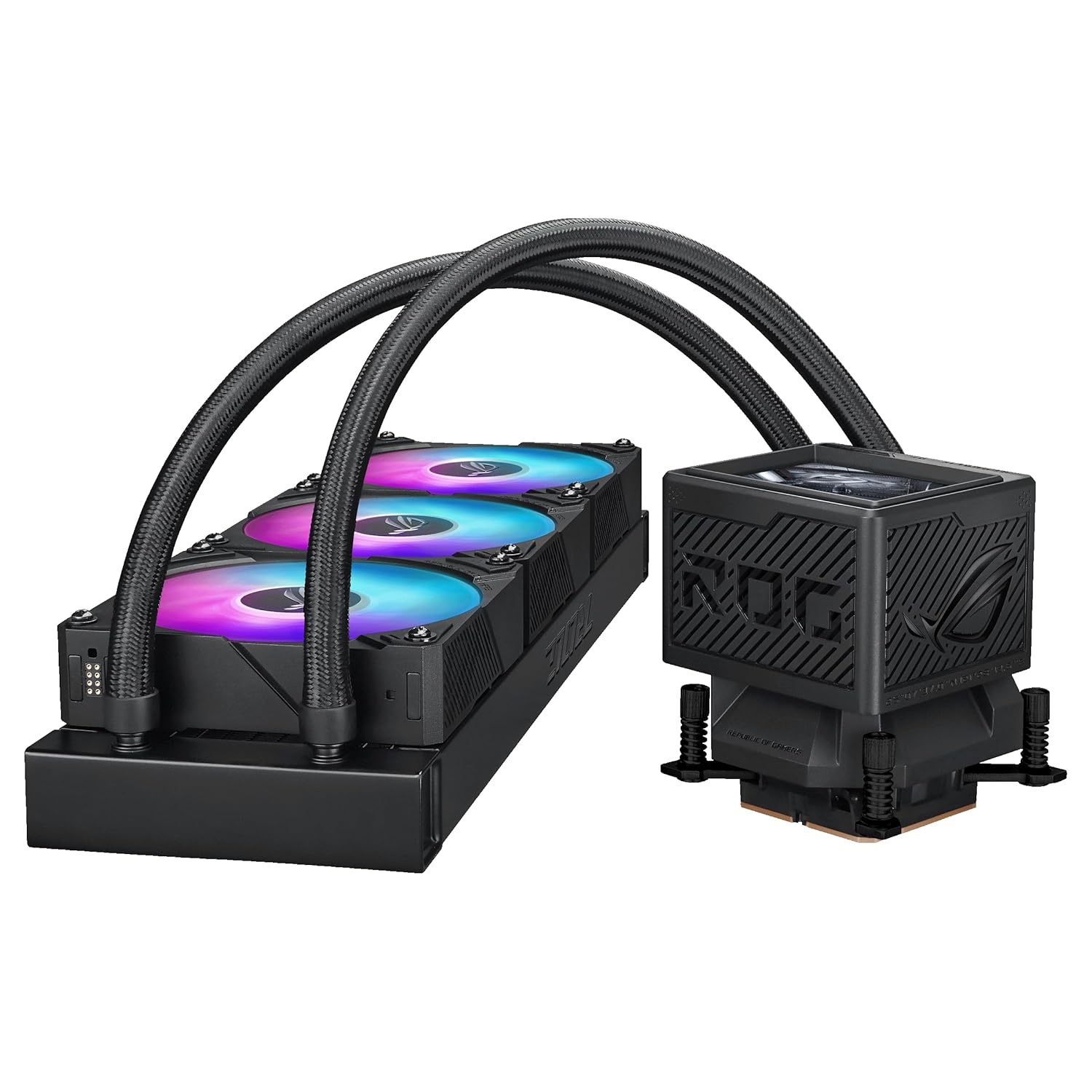 ASUS ROG RYUJIN III 360 ARGB EXTREME AIO CPU liquid cooler AMD, Intel Utra Core  all-in-one