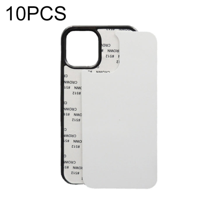 10 PCS 2D Blank Sublimation Phone Case, For iPhone 11 Pro Max, For iPhone X / XS, For iPhone XR, For iPhone XS Max, For iPhone SE 2022 / SE 2020 / 8 / 7, For iPhone 6 & 6s