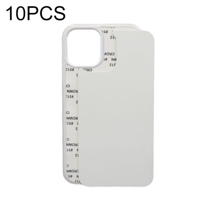 10 PCS 2D Blank Sublimation Phone Case, For iPhone 11 Pro Max, For iPhone X / XS, For iPhone XR, For iPhone XS Max, For iPhone SE 2022 / SE 2020 / 8 / 7, For iPhone 6 & 6s
