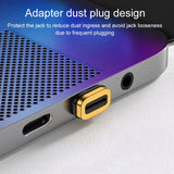 100W USB-C / Type-C Male to Female Elbow Magnetic Charging Adapter, 100W Elbow