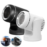 12V 130W Car Heating and Cooling Dual-use Fan Glass Defogging and Defrosting Heater(Black)