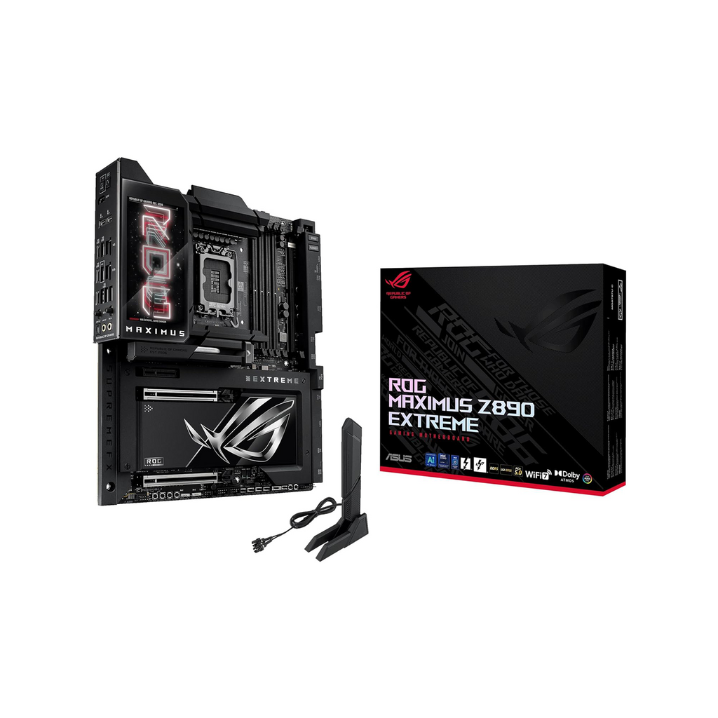 ASUS ROG MAXIMUS Z890 EXTREME WIFI7 Intel Z890 LGA 1851 E-ATX motherboard, Advanced AI & Bluetooth PC-ready