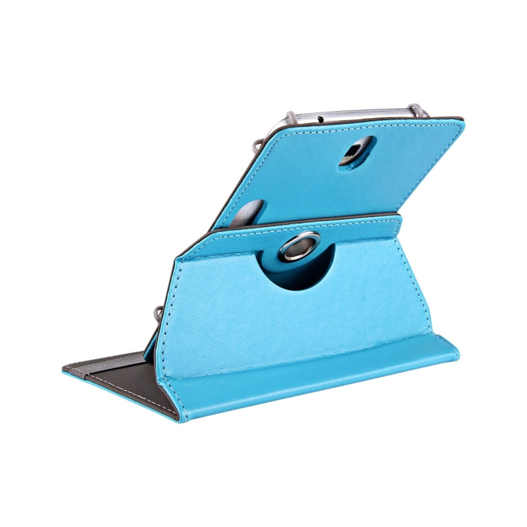 10 inch Tablets Leather Case Crazy Horse Texture 360 Degrees Rotation Protective Case Shell with Holder for Asus ZenPad 10 Z300C, Huawei MediaPad M2 10.0-A01W, Cube IWORK10, 10 inch Baby Blue, 10 inch White, 10 inch Black, 10 inch Red, 10 inch Blue    ...