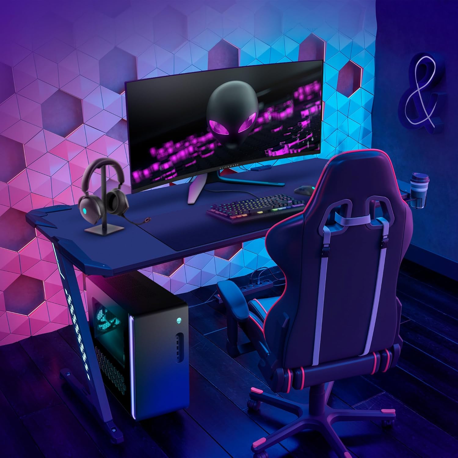 Alienware Aurora R16 Liquid Cooled Gaming Desktop - Intel Core i9-14900F RTX 4070 Super