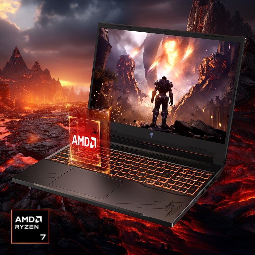 acer Nitro V Gaming Laptop | AMD Ryzen 7 8845HS Octa-Core AI Capable Processor | NVIDIA GeForce RTX 4060