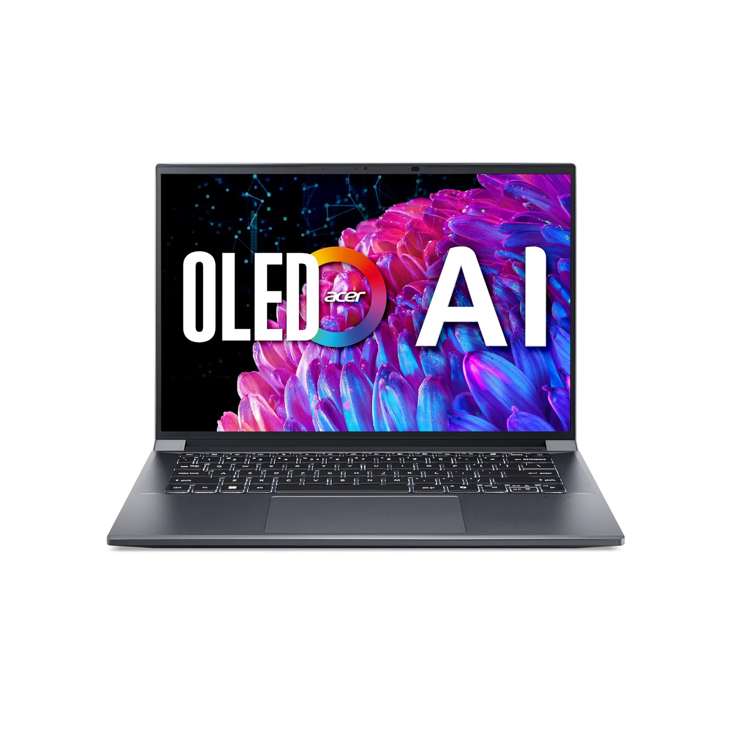 Acer Swift X 14 Laptop | 14.5" OLED 2880 x 1800 120Hz Calman Verified | Unlock AI Experiences | Intel Core Ultra 7 Processor 155H | NVIDIA GeForce RTX 4060 | 16GB LPDDR5X | 1TB SSD |