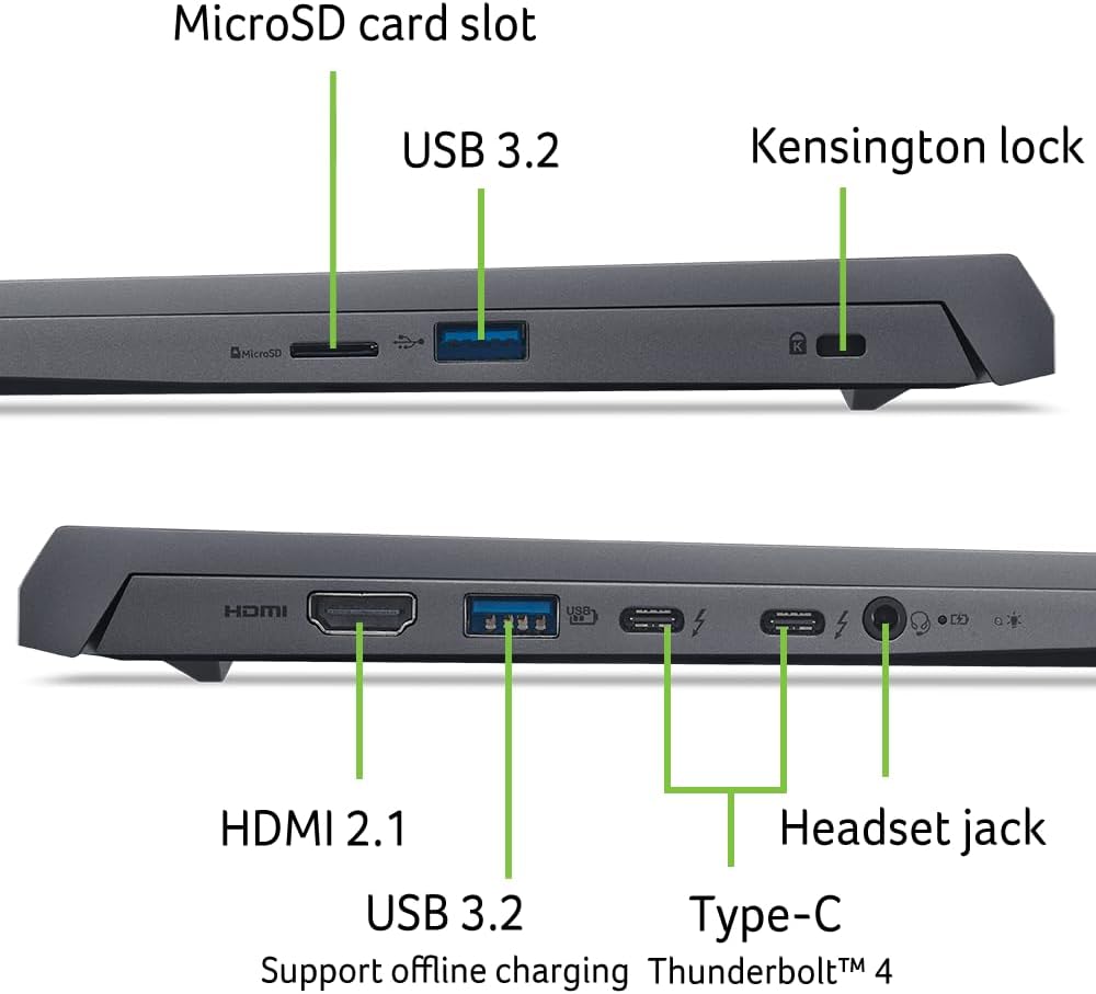 Acer Swift X 14 Laptop | 14.5" OLED 2880 x 1800 120Hz Calman Verified | Unlock AI Experiences | Intel Core Ultra 7 Processor 155H | NVIDIA GeForce RTX 4060 | 16GB LPDDR5X | 1TB SSD |