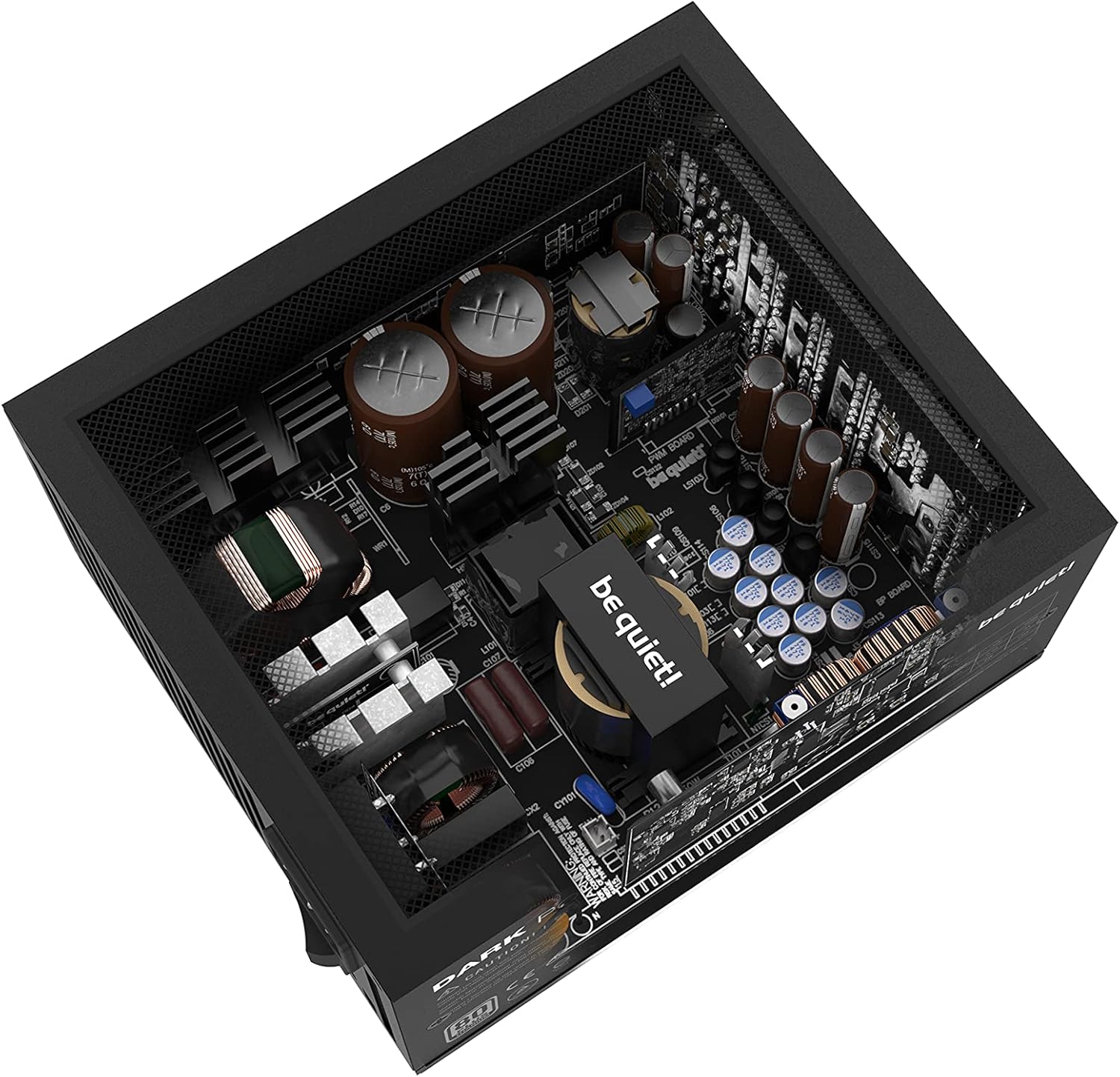 be quiet! Dark Power 13 1000W Quiet Performance Power Supply | 80 Plus Titanium Efficiency | ATX 3.1| PCIe 5 | Modular | BN661