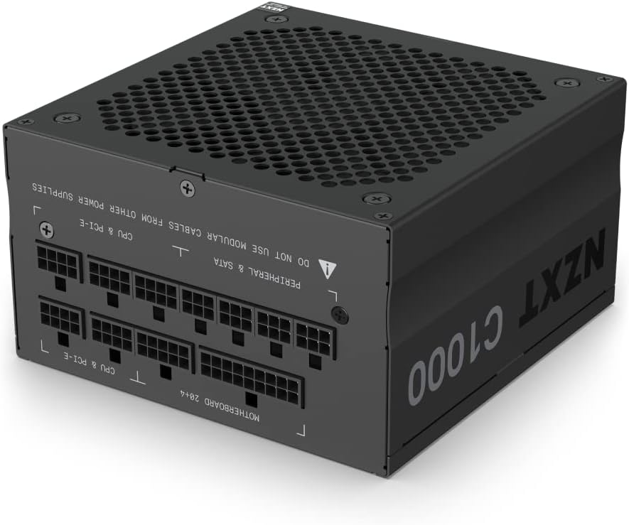 NZXT C1000 PSU PA-0G1BB-UK - 1000 Watt PSU Gold Certified