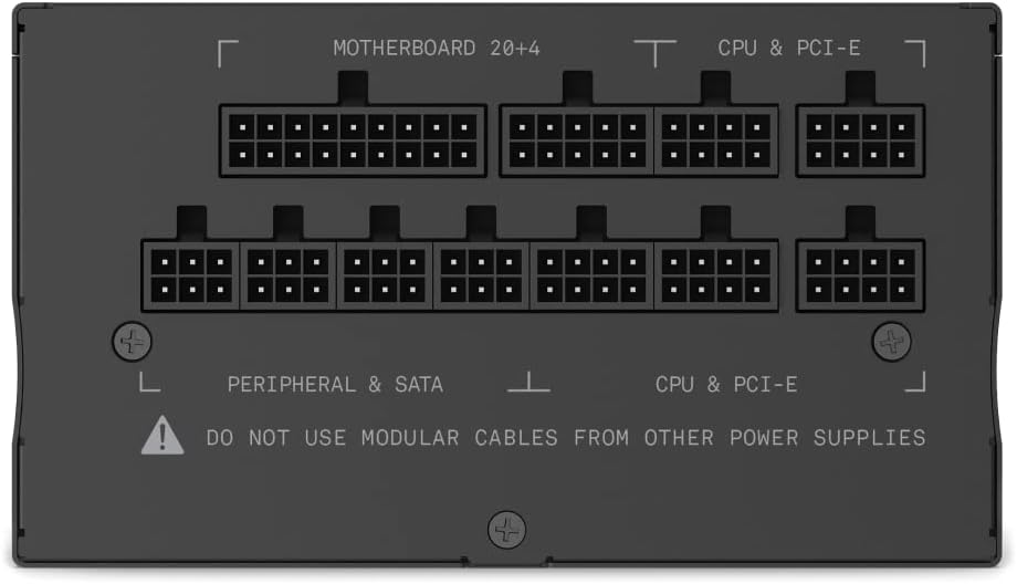 NZXT C1000 PSU PA-0G1BB-UK - 1000 Watt PSU Gold Certified