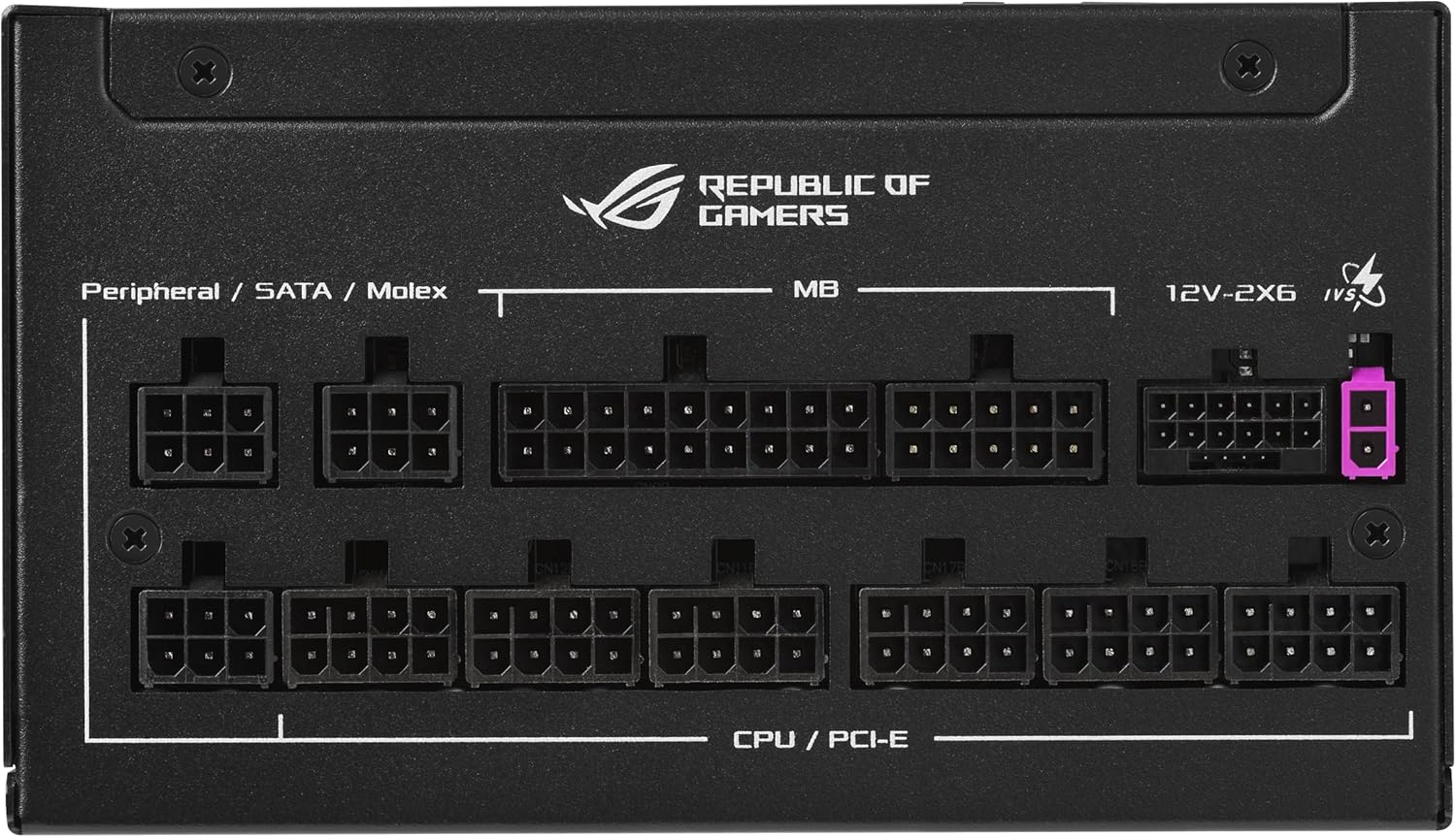 ASUS ROG Strix 1000W Platinum (Fully Modular Power Supply, 80 Plus Platinum Certified, ATX 3.1