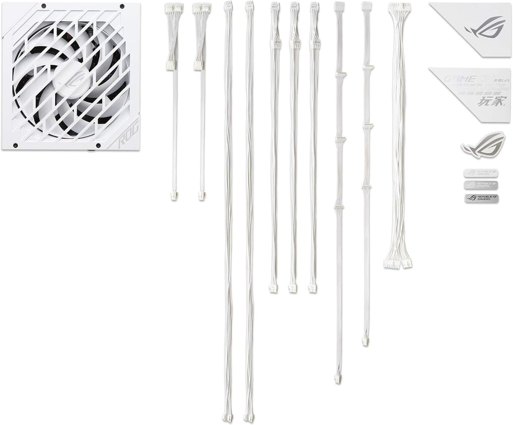 ASUS ROG Strix 1000W Platinum (Fully Modular Power Supply, 80 Plus Platinum Certified, ATX 3.1