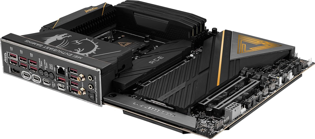 MSI MEG Z890 ACE Gaming Motherboard  Intel Processors, LGA 1851, DDR5, PCIe 5.-Support Core Ultra Series 2