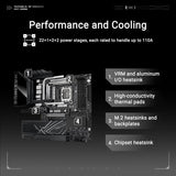 ASUS ROG Maximus Z890 Hero Intel Z890 LGA 1851 ATX Motherboard, Advanced AI PC-Ready, 22+2+1+2 Stages, DDR5, WiFi 7, 3X PCIe® 5.0