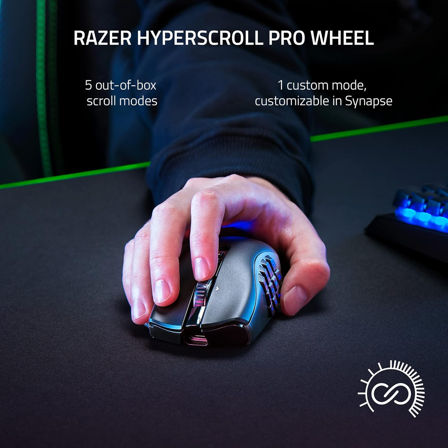 Razer Naga V2 Pro Wireless MMO Gaming Mouse