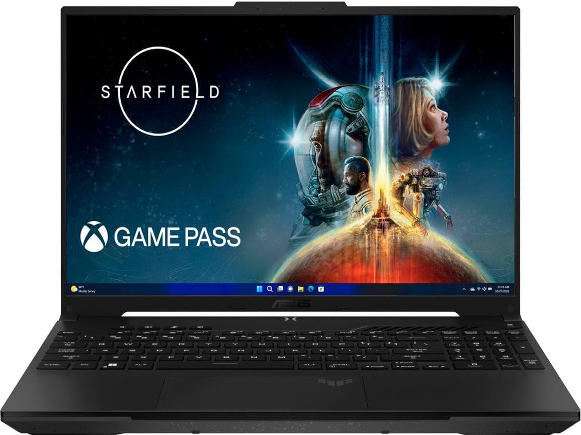 ASUS TUF Gaming A16 Laptop 16"  sRGB | AMD 8-core Ryzen 7 7735HS | 16GB DDR5 1TB SSD | Radeon RX7700S 8GB