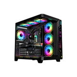 Game ON Gaming PC Case – ATX/M-ATX/ITX ARGB Pre-Installed Fans