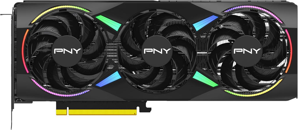 PNY NVIDIA GeForce RTX™ 5070 12GB PCIe® 5.0, HDMI ARGB Overclocked Triple Fan Graphics Card