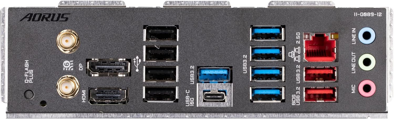 GIGABYTE AORUS Elite AX (AM5/LGA 1718/ AMD B650/ATX/ B650  PCIe 5.0/USB 3.2 Gen2X2 Type-C/WiFi 6E/