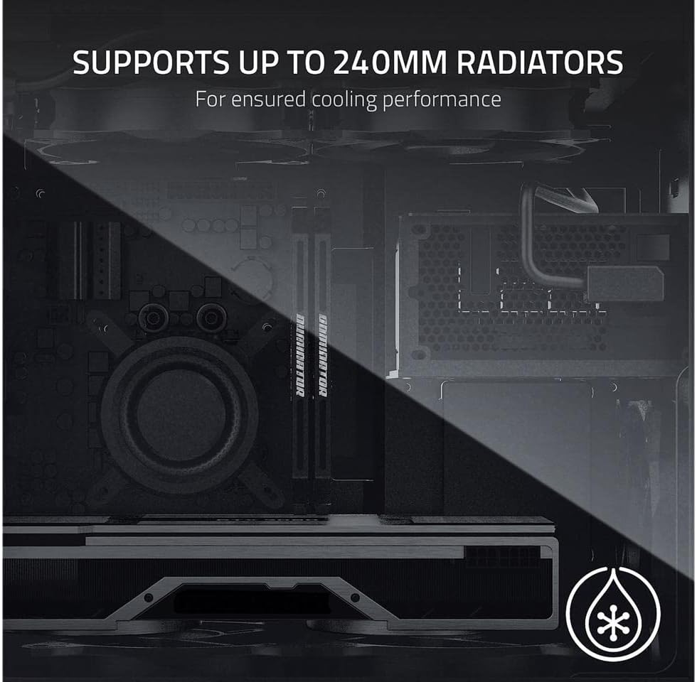 Razer Tomahawk Gaming Case - Dual-Sided Tempered Glass-Mini-ITX