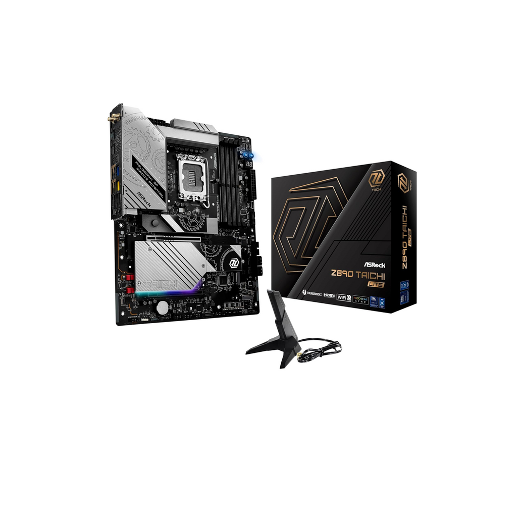 ASRock Z890 Taichi Lite Intel Core Ultra LGA1851 RL-ILM WiFi7 ATX Motherboard DDR5 9200 MHz 256 GB PCIe 5.0