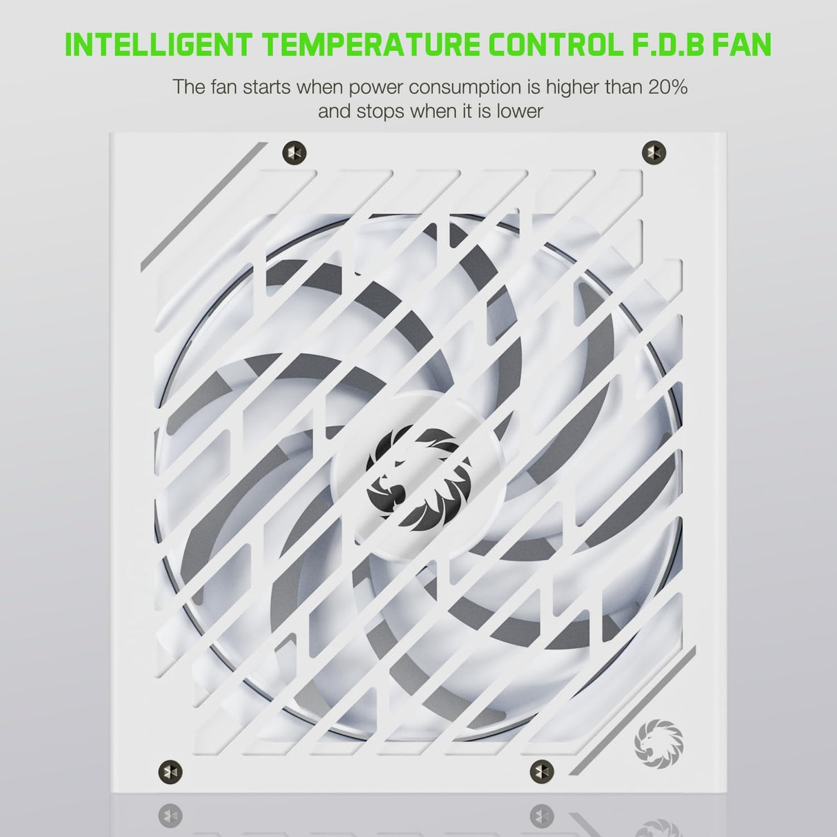 GAMEMAX Rampage Series, 1250W, Full Modular Power Supply, ATX 3.1 & PCIE 5.1 Ready, 80 Plus Platinum Certified