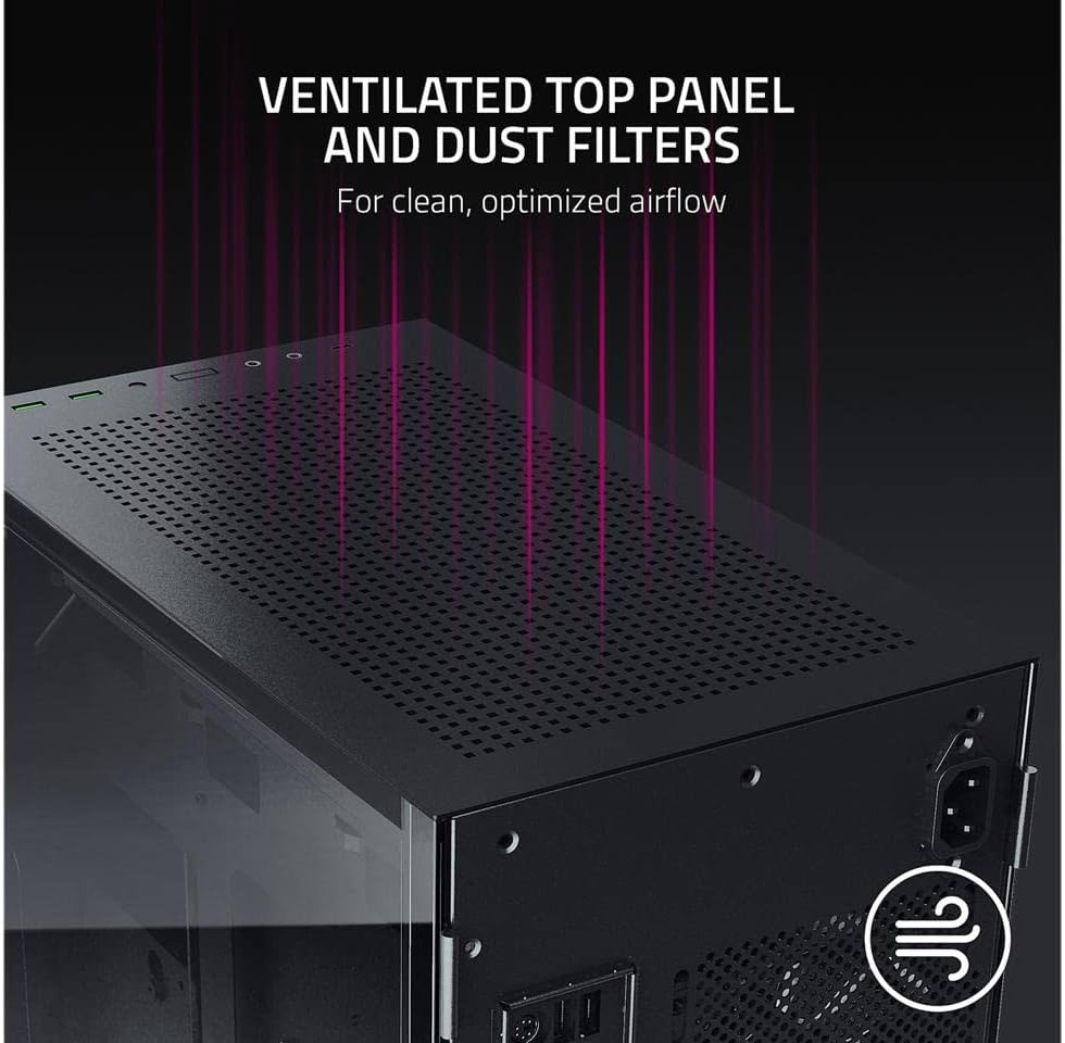 Razer Tomahawk Gaming Case - Dual-Sided Tempered Glass-Mini-ITX