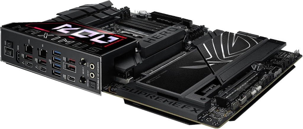 ASUS ROG Maximus Z890 Hero Intel Z890 LGA 1851 ATX Motherboard, Advanced AI PC-Ready, 22+2+1+2 Stages, DDR5, WiFi 7, 3X PCIe® 5.0