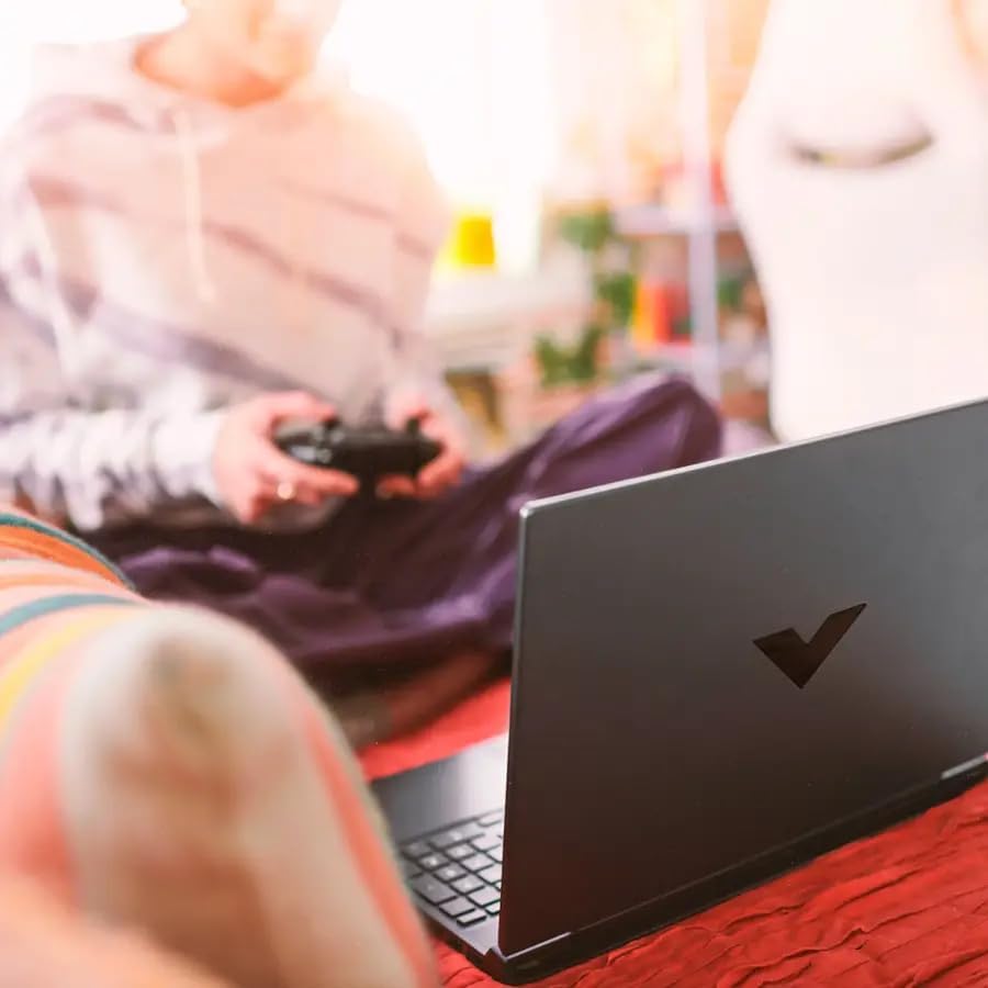 HP Victus 15.6 Inch Full HD Gaming Laptop  AMD Ryzen 5 7535HS, 6-Core Processor  16GB DDR5 RAM, 1TB SSD