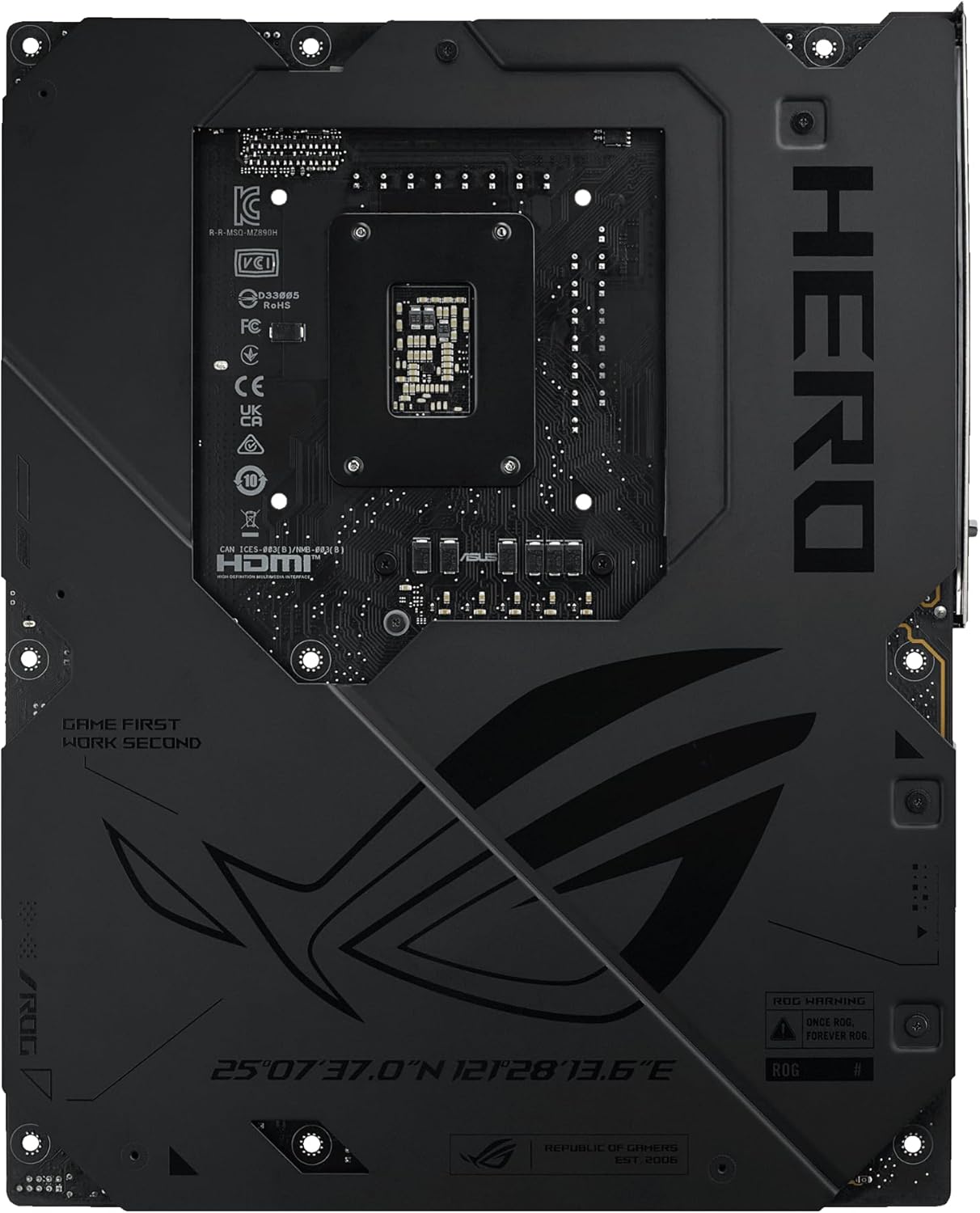 ASUS ROG Maximus Z890 Hero Intel Z890 LGA 1851 ATX Motherboard, Advanced AI PC-Ready, 22+2+1+2 Stages, DDR5, WiFi 7, 3X PCIe® 5.0