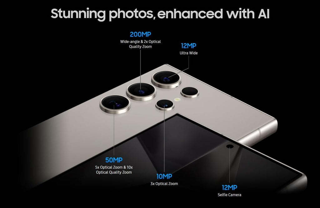 Samsung Galaxy S24 Ultra Cell Phone, 512GB AI Smartphone, Unlocked, 200MP