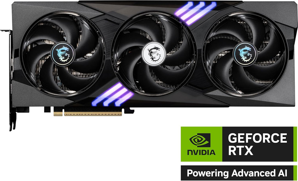 MSI RTX 5070 12G Gaming Trio OC Graphics Card (12GB GDDR7, 192-bit, Extreme Performance