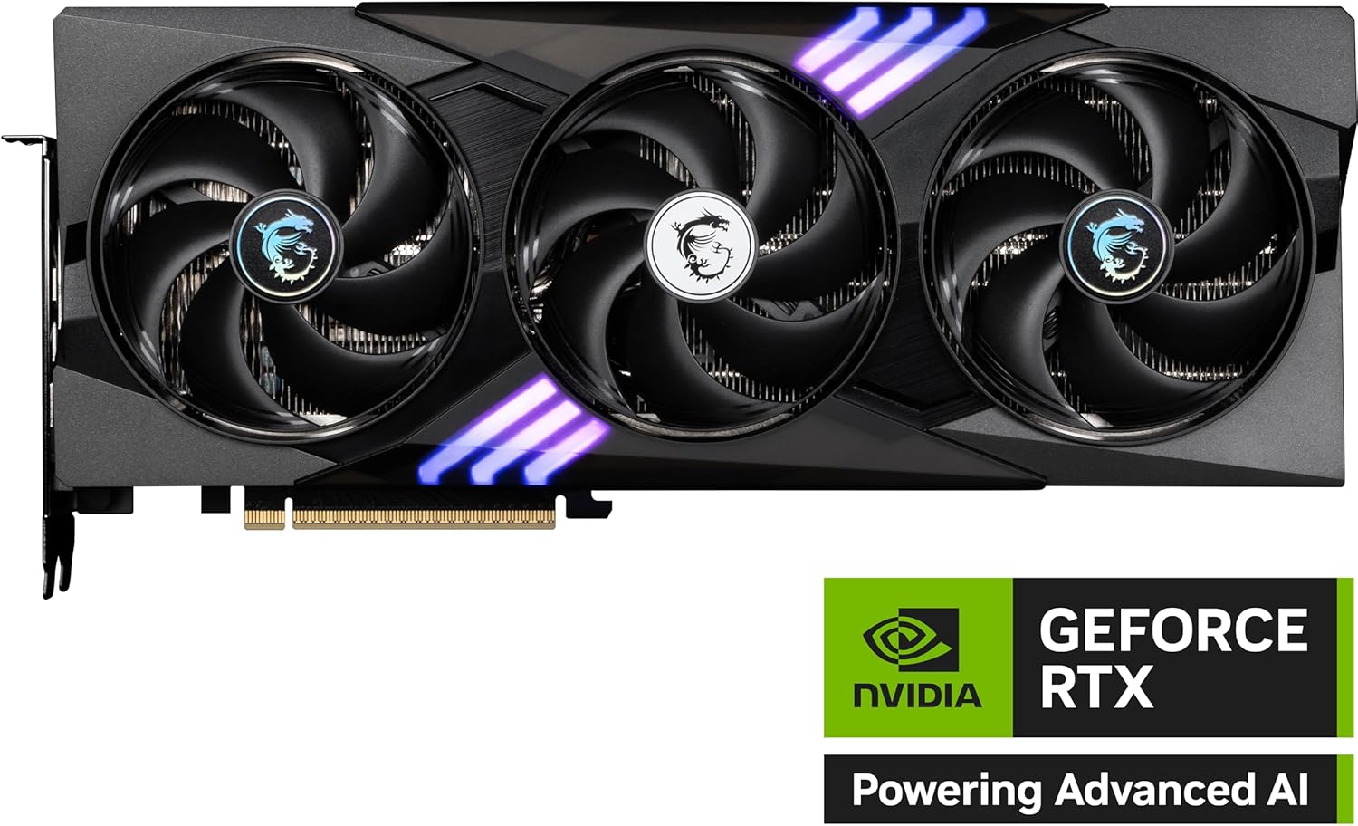 MSI RTX 5070 12G Gaming Trio OC Graphics Card (12GB GDDR7, 192-bit, Extreme Performance