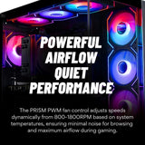 Panorama XL Gaming PC Desktop (NVD GeForce RTX 5080, Intel 24-Core i9-14900KF Processor, 96GB DDR5 RAM, 4TB Gen4 NVMe SSD, WiFi 6E