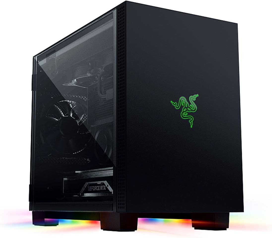 Razer Tomahawk Gaming Case - Dual-Sided Tempered Glass-Mini-ITX